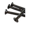 4 Pack Black Guitar Neckplate Screws Long 1-3/4 inch X