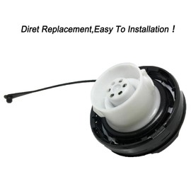 Fuel Tank Cap Assembly, Fuel Tank Filler Cap 77300-33070, Compatible with Toyota & Lexus Vehicles - 4Runner, Camry, Solara, Tundra, Highlander, Sequoia, Sienna, Lexus GS300, LX470, etc