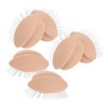TOVINANNA 3pairs Removable Eyelids for Eyelash Practice Mannequin Replacement Modules