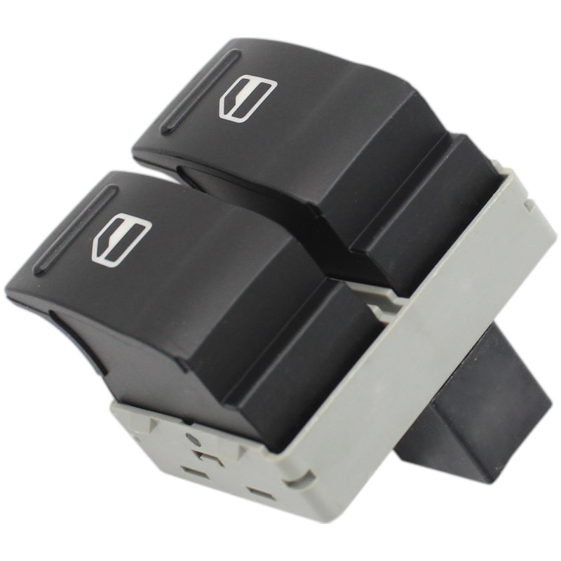 BIAREN Electric Window Regulator Control Switch Button Double For Volkswagen