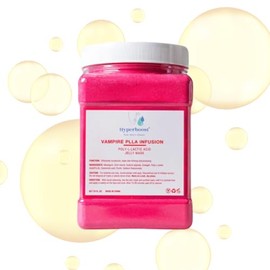 Jelly masks are perfect choice for post treatment. 1 Tub approximately makes 14 face masks * FREE training on the QR code provided on the leaflet (650 gram, Vampire)