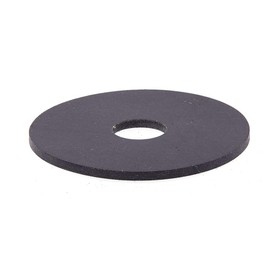Prime-Line 9086105 Fender Washers, 3/8 in. X 1-1/2 in. OD, Black Neoprene (10 Pack)