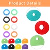 Key Caps Set, Colourful Key Caps in 8 Colours, Round