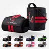 Weightlifting Wrist Wraps - Professional Grade with Thumb Loops -