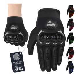 Punkzz Guantes Para Motociclista Proteccion Pantalla Táctil