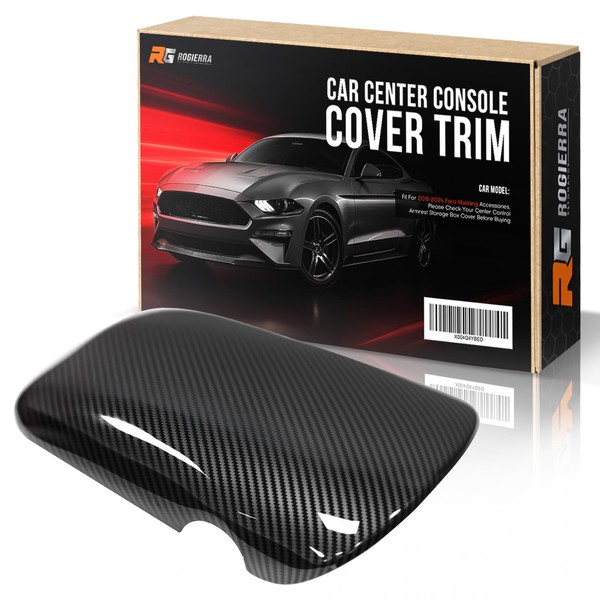 Center Console Armrest Cover for Ford Mustang 2015-2024, Shelby GT350