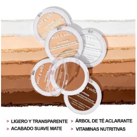 Polvo Compacto Wet N Wild Bare Focus