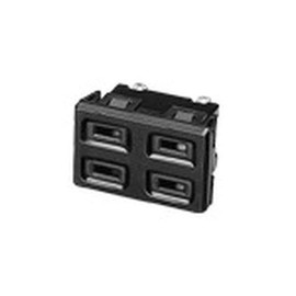 Panasonic WCF1021B 15A 125V Double Outlet with Polarity, Black