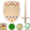 Herr Bo & Co Knight's shield (without handle or loop)