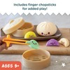 MindWare Foodie Fidgets Squishy Bao Bun and Dumplings Fidget Toys