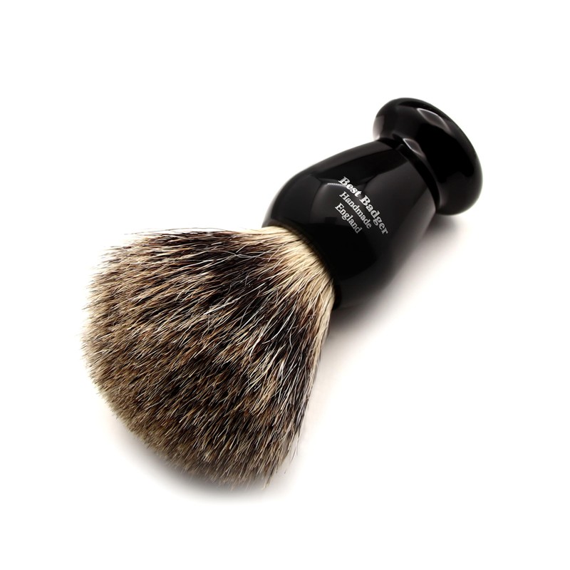 Edwin Jagger Classic Badger Shaving Brush with Stand for Shaving