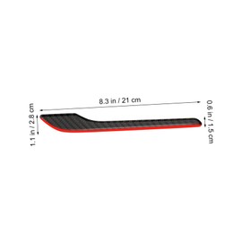 GLEAVI 4pcs Door Handle Stickers Decorative Protectors for Y Precision Cut Easy Installation Durability Stylish Upgrade for Vehicle Exterior