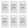 TOPGREENER in-Wall PIR Motion Sensor Light Switch, Motion Sensor Switch,