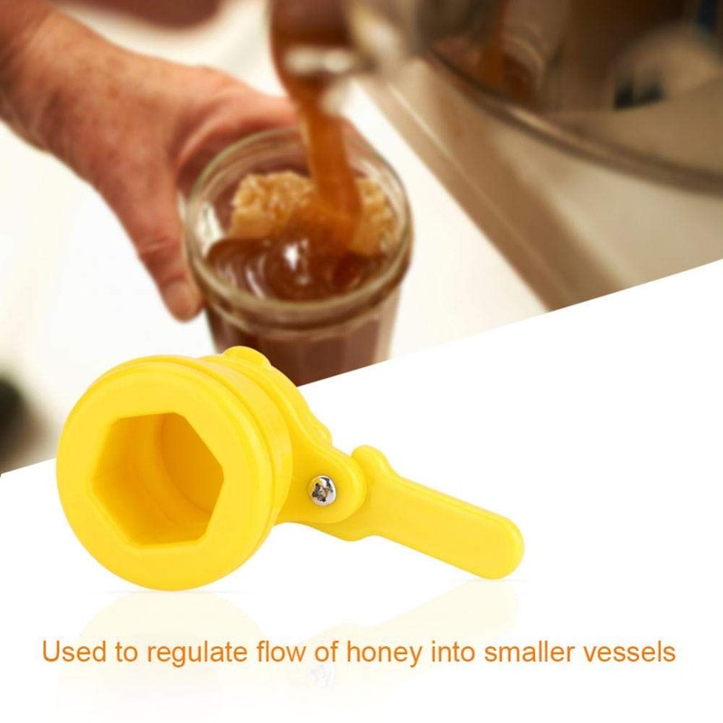 Fdit Honey Valve Tool Nylon Bee Honey Gate Tap Honey
