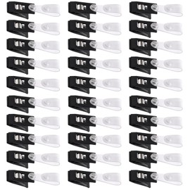 30 Pcs Plastic Garden Flag Clips Anti-Wind Flag Stoppers for Standard Garden Flag Pole,Garden Flagpole Station Accessories,Lawn Yard Flag Pole Clips to Hold Flags Plastic Outdoor,Keep Flags in Place