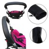 Demiawaking PU Leather Baby Stroller Steering Wheel Cover Arm Handle