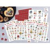 RYSMH Christmas Bingo Game, Christmas Song Party Game Cards for