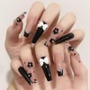 HUTRADE 3D Bow Knot Nail Charms Nail Art Pendants with