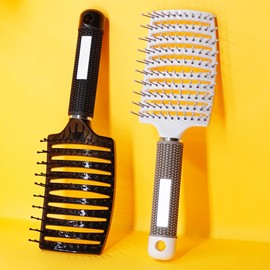 Heavenly Brothers Hair Volume Up Blow Dry Brush Root Lifting Comb