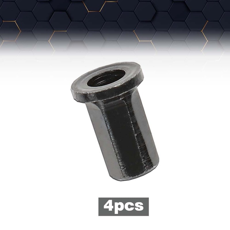 PIT66 Tailgate Cover Cap Nuts Hardware, Compatible with Chevy Silverado