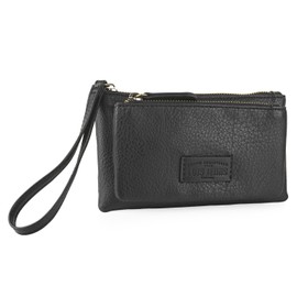 Lois - Clutch - Elegant Wrist Bag for Women, Purse and Handbag Women, black