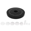 Solar Fountain LED Colorful Lighting Solar Powered Floating Bird Bath