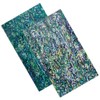 GORGECRAFT 241x140mm 2Pcs Abalone Shell Stick Abalone Veneer Sheet Green