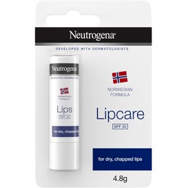 Neutrogena Lipcare Stick Norwegian Formula, for Dry and Chapped Lips, Lip Care.4.8g (Pack of 6)