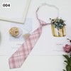 Plus Nao School Necktie, One-touch Necktie, Girls Students, Boys, Checkered