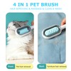 Mivofun 4 in 1 Pet Hair Removal Comb with Gravity