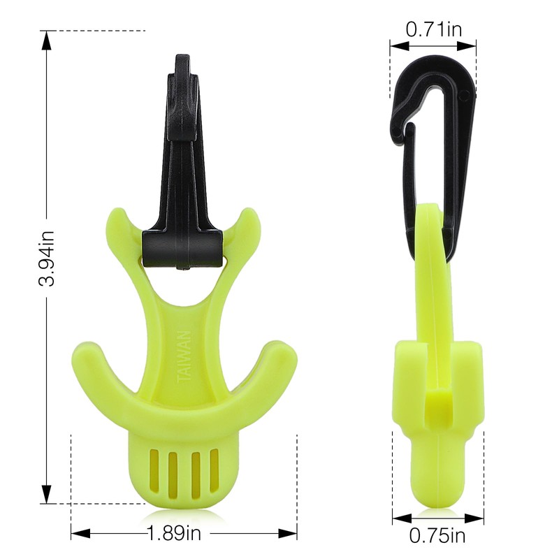 OVOVFANY Scuba Octo Plug, 2Pack Diving Regulator Octopus Retainer Mouthpiece