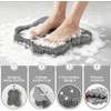 Shower Foot Scrubber Mat, Compact Lightweight Accessory for Travel and