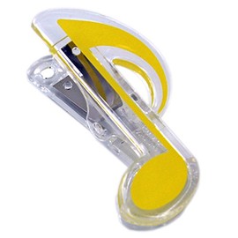 Music Clip Eighth Note Yellow - Great Gift for Musicians