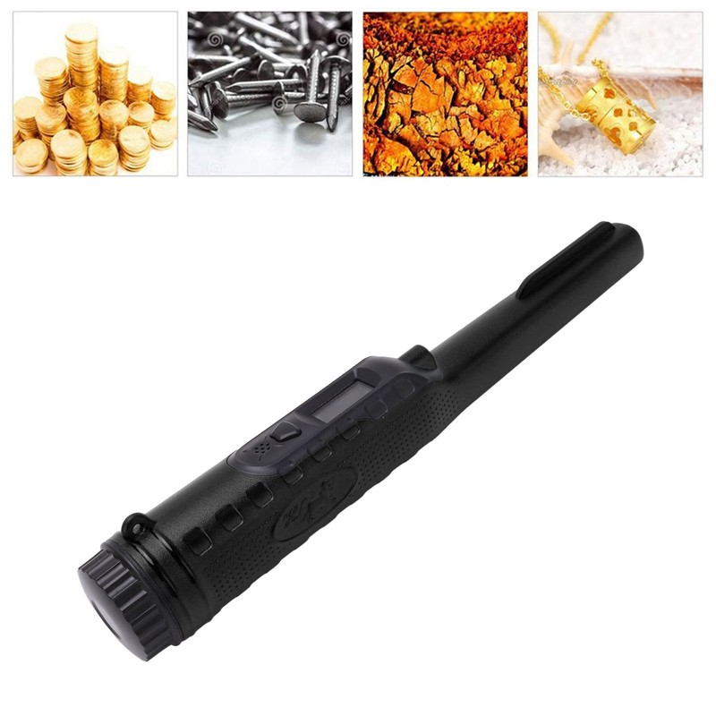 Metal Detector Pinpointer 3 Alarm Modes High Sensitivity Waterproof Handheld
