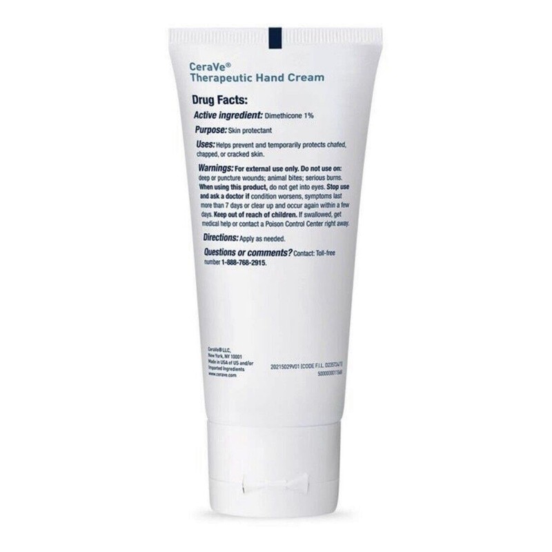 CeraVe Therapeutic Hand Cream 3 oz (Pack of 3)