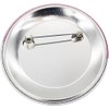 Reusable Nametag Pinback Buttons - 58mm (2.25in) - 10 per