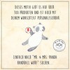 Mr. & Mrs. Panda Flaschenuntersetzer Handball Wurf - Geschenk, Humor,