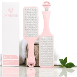 DYNESSE 3-in-1 Callus Remover Callus File Foot File Callus Rasp Mini File No Risk of Cutting Professional Stainless Steel Laser Cut Premium Callus Rasp File Callus Remover Foot