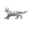 Fox Silver Plated Lapel Pin - Wood Badge Fox Lapel