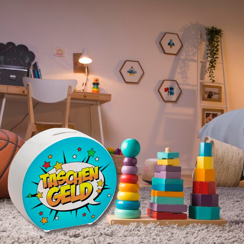 Pocket Money Box in Cool Comic Look as a Gift