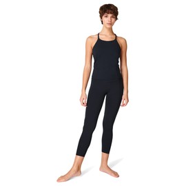 Sweaty Betty Women's Super Soft HIGH Waist 7/8 Yoga Workout Leggings Black