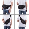 Hohe Kapazität Gürteltasche für Herren, SUNSEATON Multifunktionale Hüfttasche mit 6