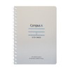 Kokuyo Campus Twin Ring Notebook, A6, Ruled, 50 Sheets, Blue,