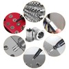 VIGRUE Set of 250 Rivet Nuts Assortment M3 M4 M5
