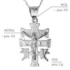 Cruz de Caravaca en Plata 925 - Collar Hombre o