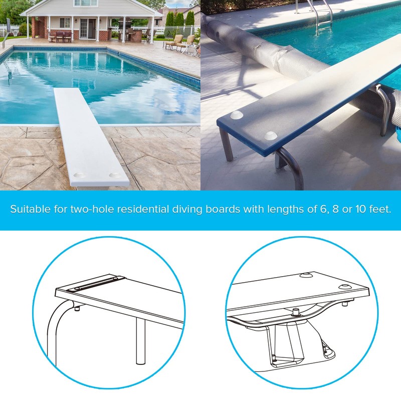 ArcViar Diving Board Bolt Kit, Diving Board Mounting Kit for