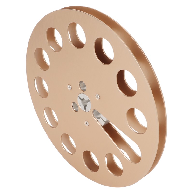 1/4 7 Inch Empty Tape Reel 11 Holes Universal Aluminum