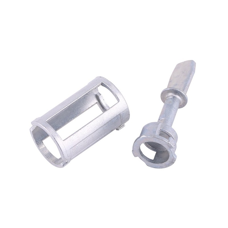 Qiilu Lock Repair Kit, Door Lock Cylinder Repair Kit Front