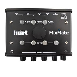 Maker hart MixMate 4 channel music audio mixer