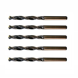 CNC QUALITÄT Twist Drill Bit Diameter 3.3 mm - Core Hole Drill Bit for M4 - DIN 338 Pack of 5